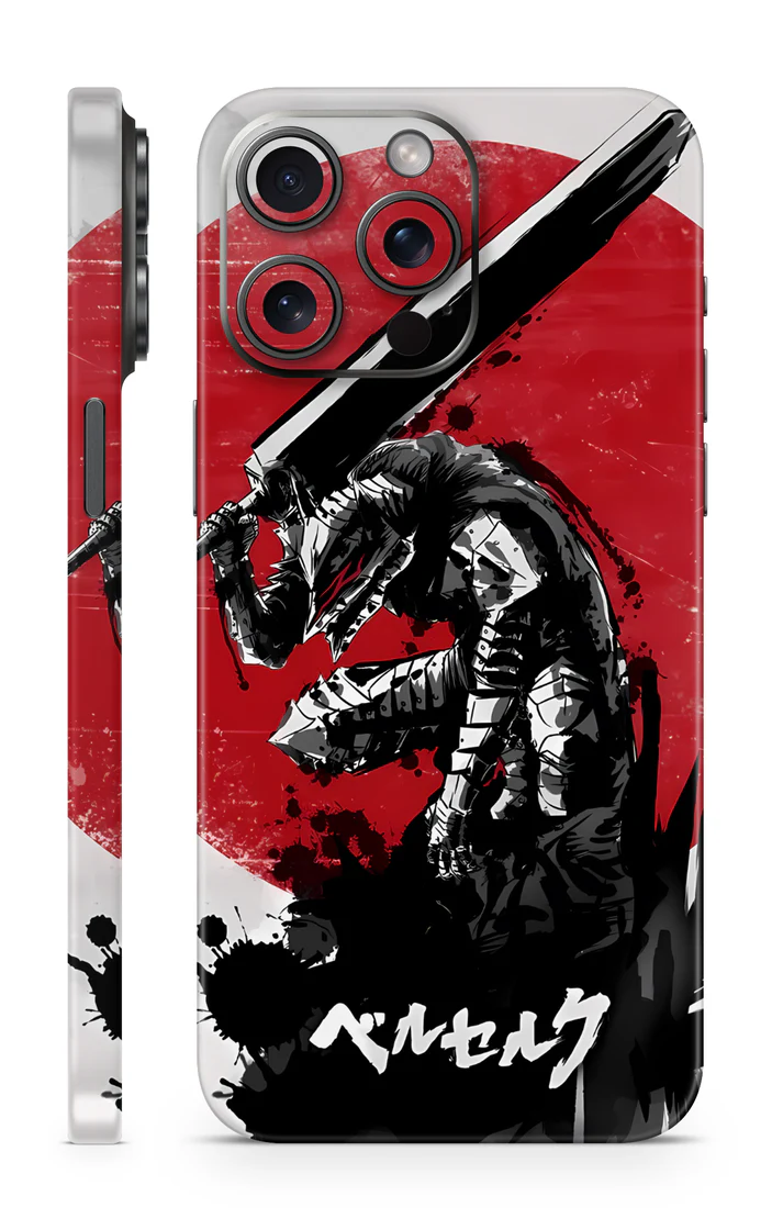 Berserk Guts in Armor Mobile Skin