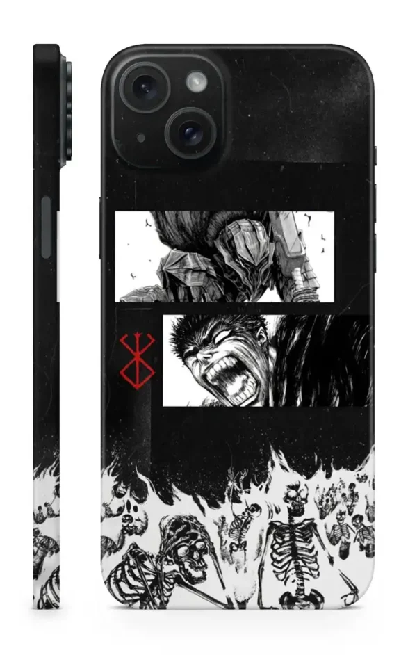 Berserk Burning Skull Mobile Skin