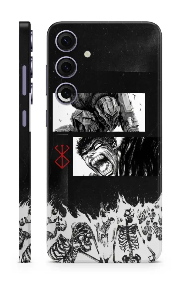 Berserk Burning Skull Mobile Skin