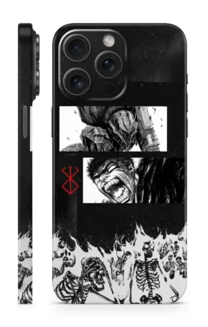 Berserk Burning Skull Mobile Skin