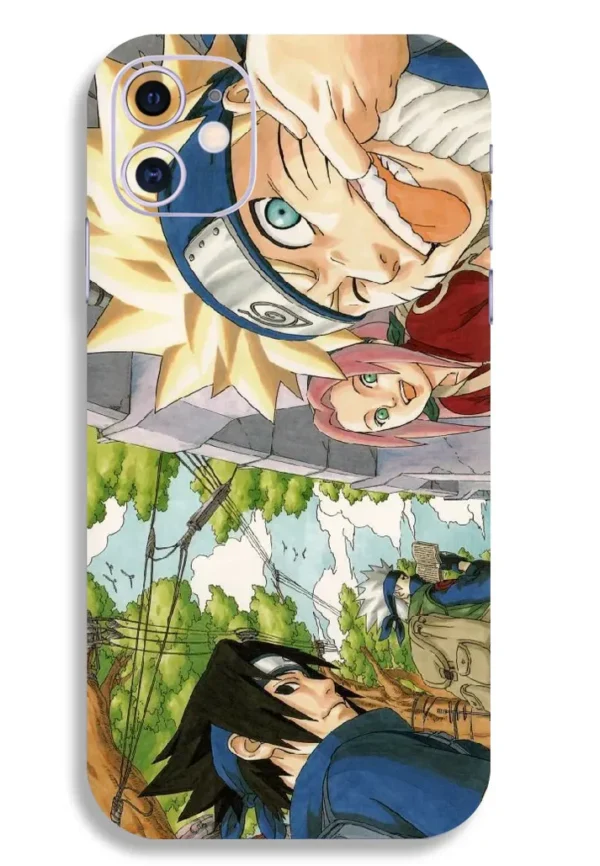 Naruto Happy Team 7 Mobile Skin