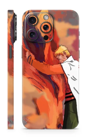 Naruto and Kurama Mobile Skin