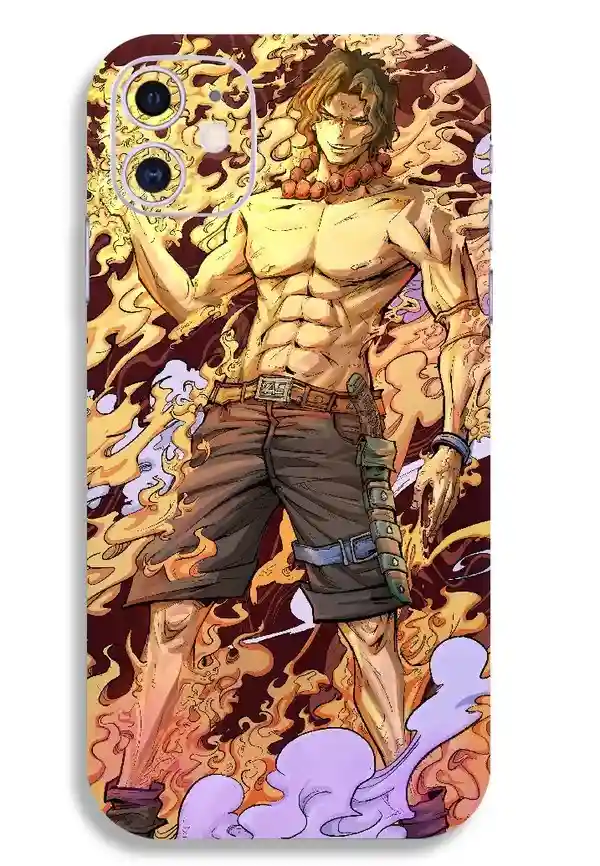 One Piece ACE Art Mobile Skin