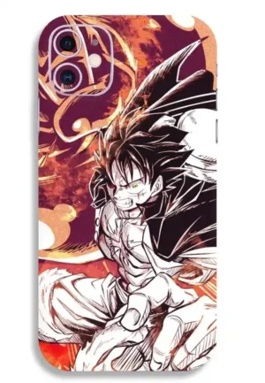 One Piece Angry Black Luffy Mobile Skin