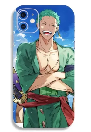 One Piece Laughing Zoro Mobile Skin