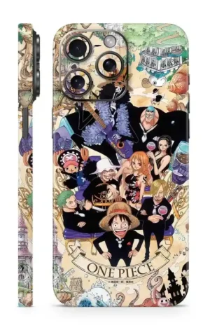 One Piece Luffy Group Mobile Skin