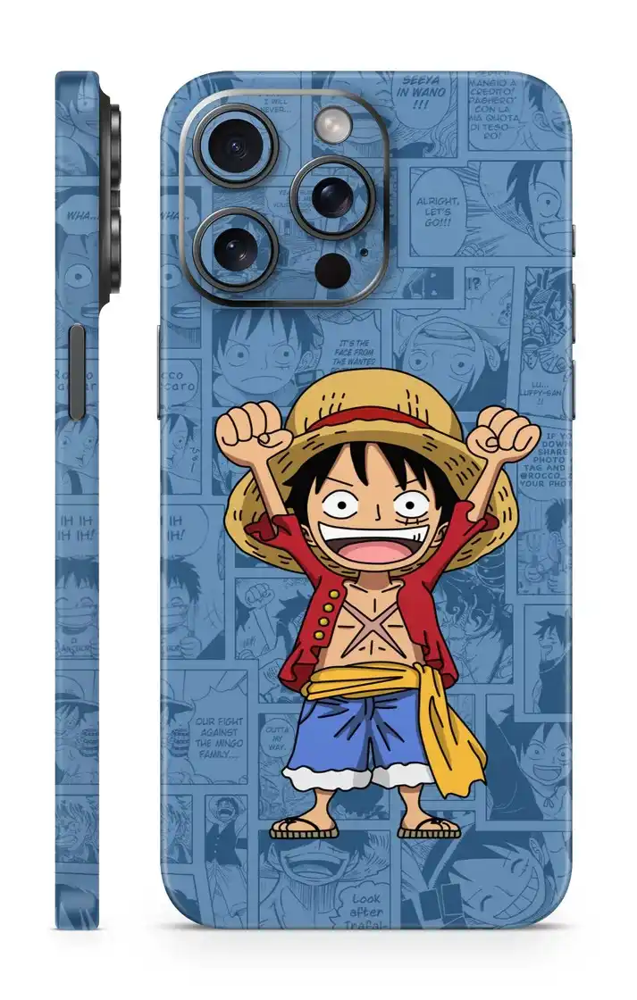 One Piece Luffy Hurray Mobile Skin