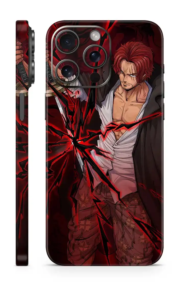 One Piece Shanks Haki mobile skin