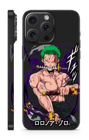 One Piece Zoro Black Mobile Skin