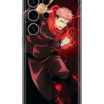 Itadori Black Flash Mobile Skin JJK