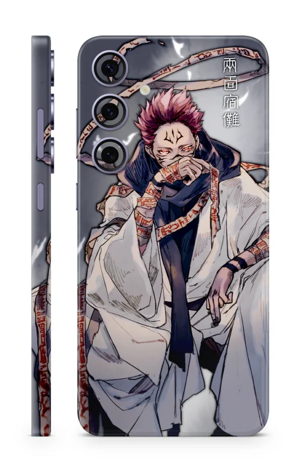 Sukuna Finger Mobile Skin JJK