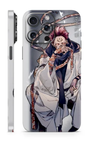 Sukuna Finger Mobile Skin JJK