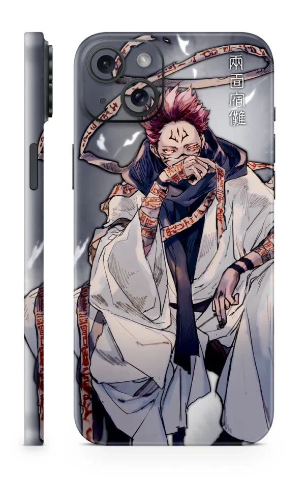 Sukuna Finger Mobile Skin JJK